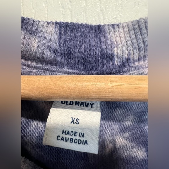 Old Navy Tie Dye Loose Fitting T-shirt Dress size XS - Picture 3 of 3